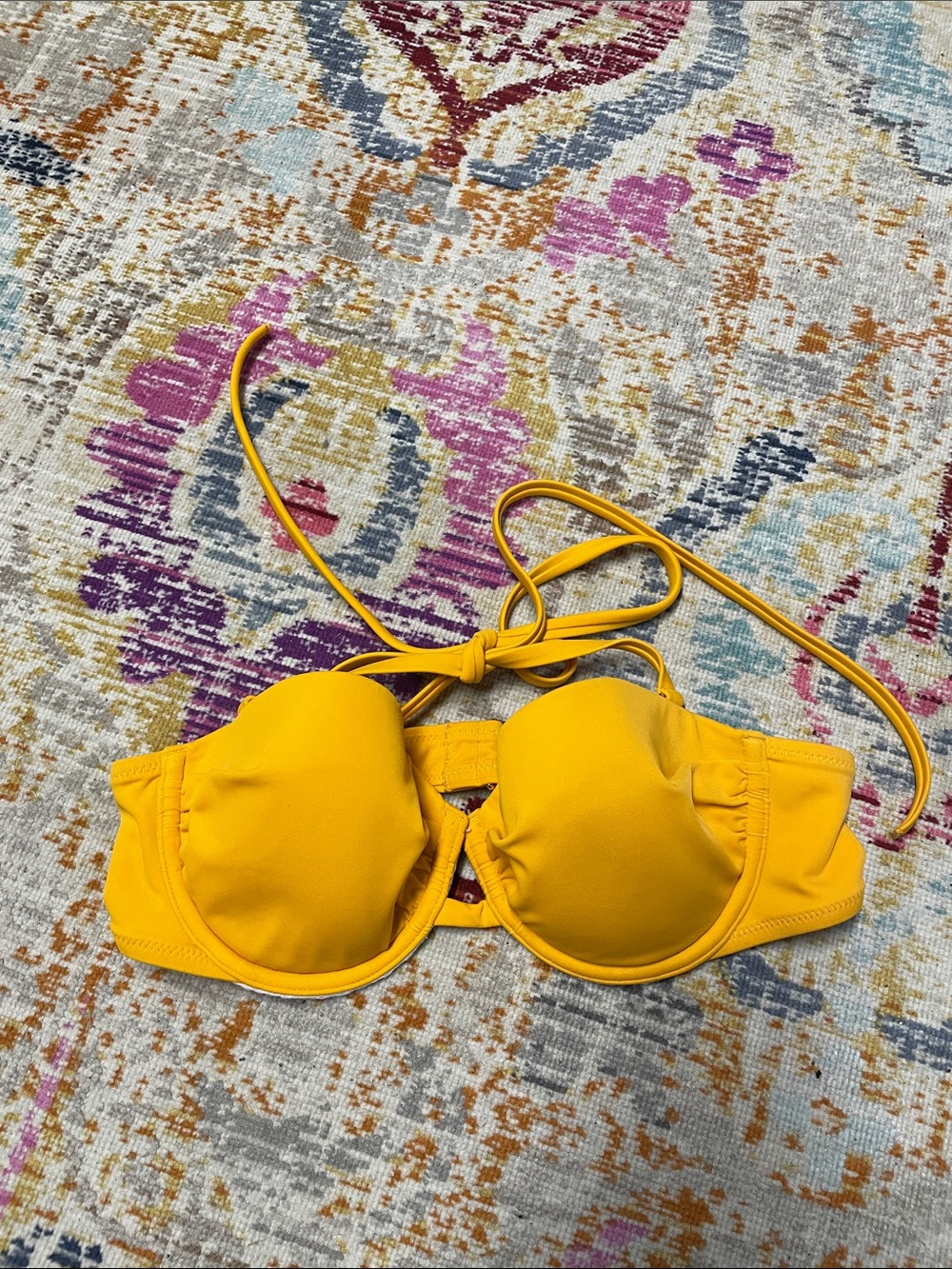 Orange bikini top SM